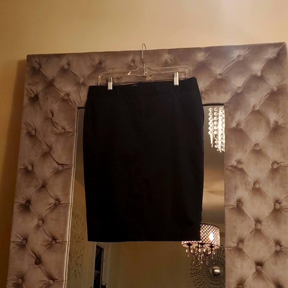 Bebe Black Pencil Skirt